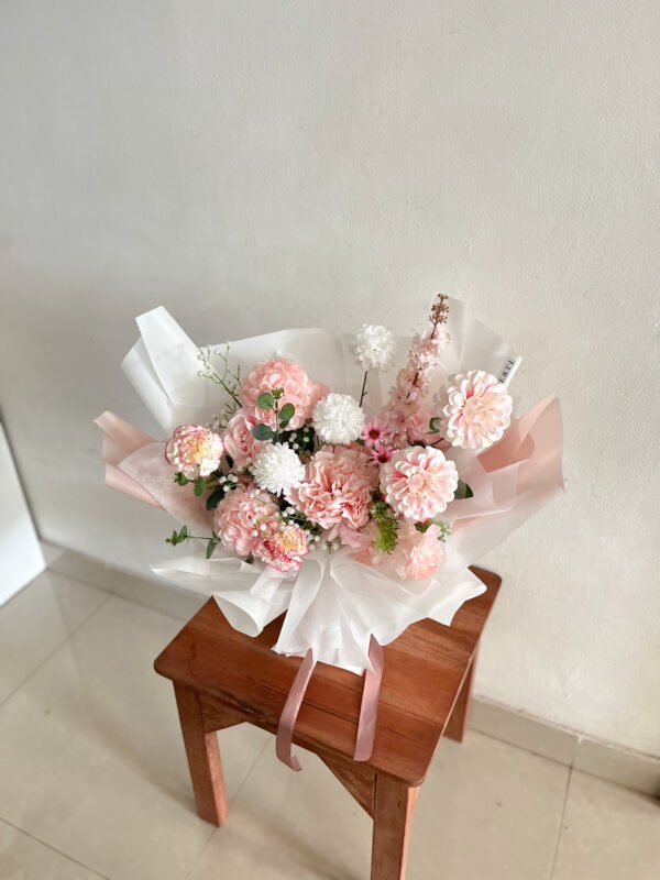 Pinky Artificial Bouquet Large