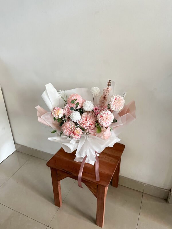 Pinky Artificial Bouquet Large - Image 3