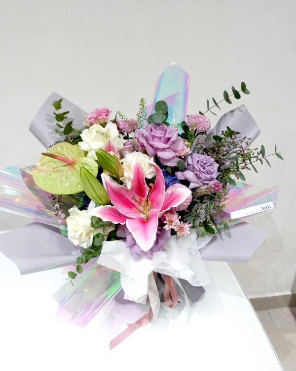 Seika Purple Bouquet Medium - Image 2