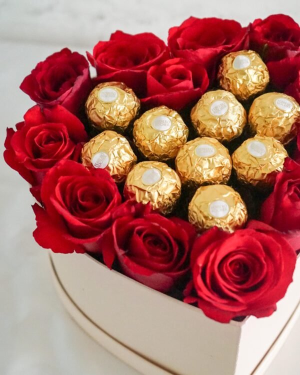 Ferrero Rose Heart Box - Image 3