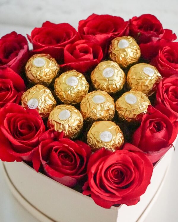 Ferrero Rose Heart Box - Image 2