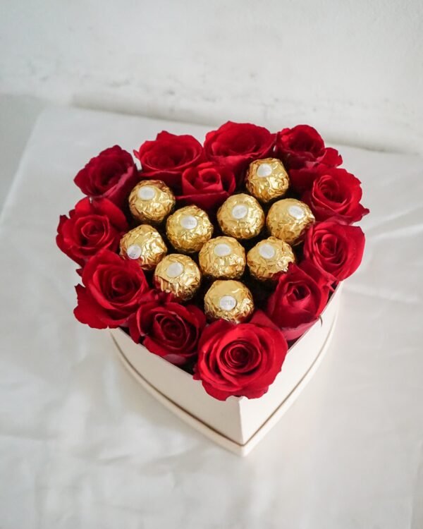 Ferrero Rose Heart Box