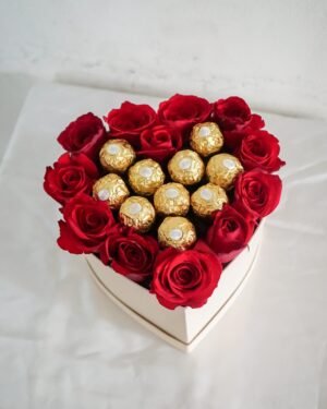 Ferrero Rose Heart Box