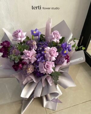 Blue Iris Bouquet