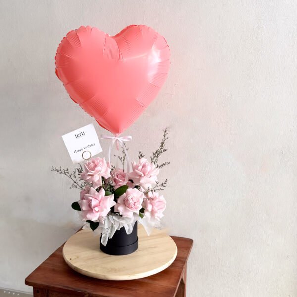 Love Rose Round Box