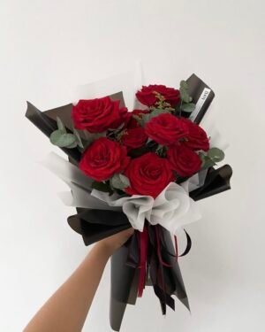 10 Red Rose Bouquet