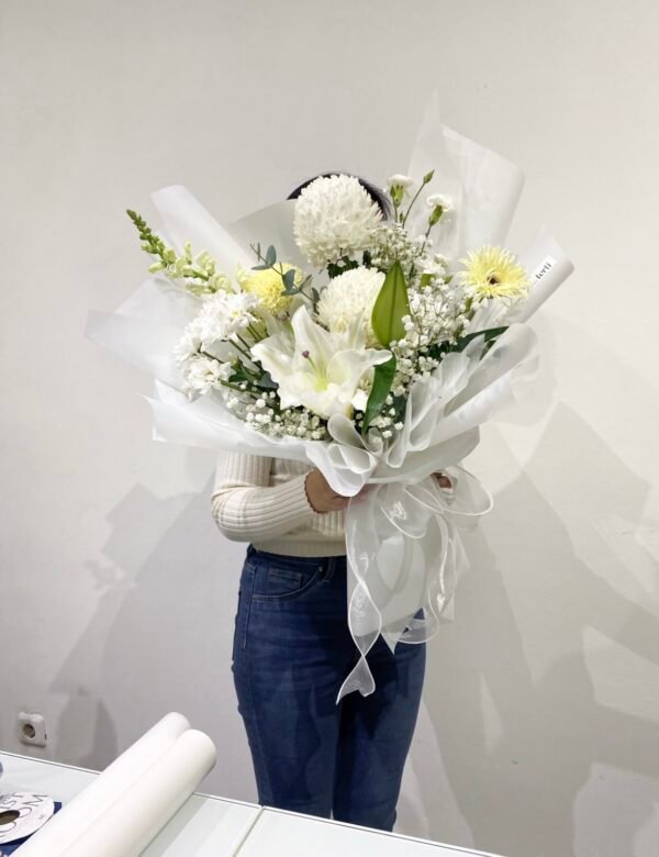 Adorable White With Lily
