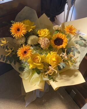 Yellow Sunny Bouquet