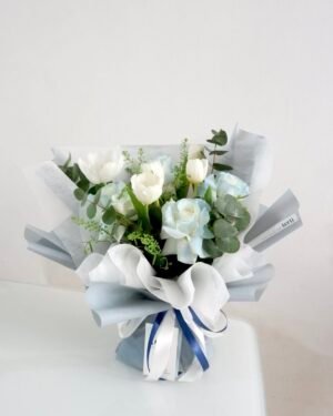 Medium Tulip In Blue