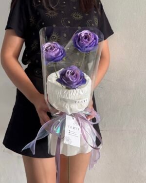 Triplet Rose Artificial