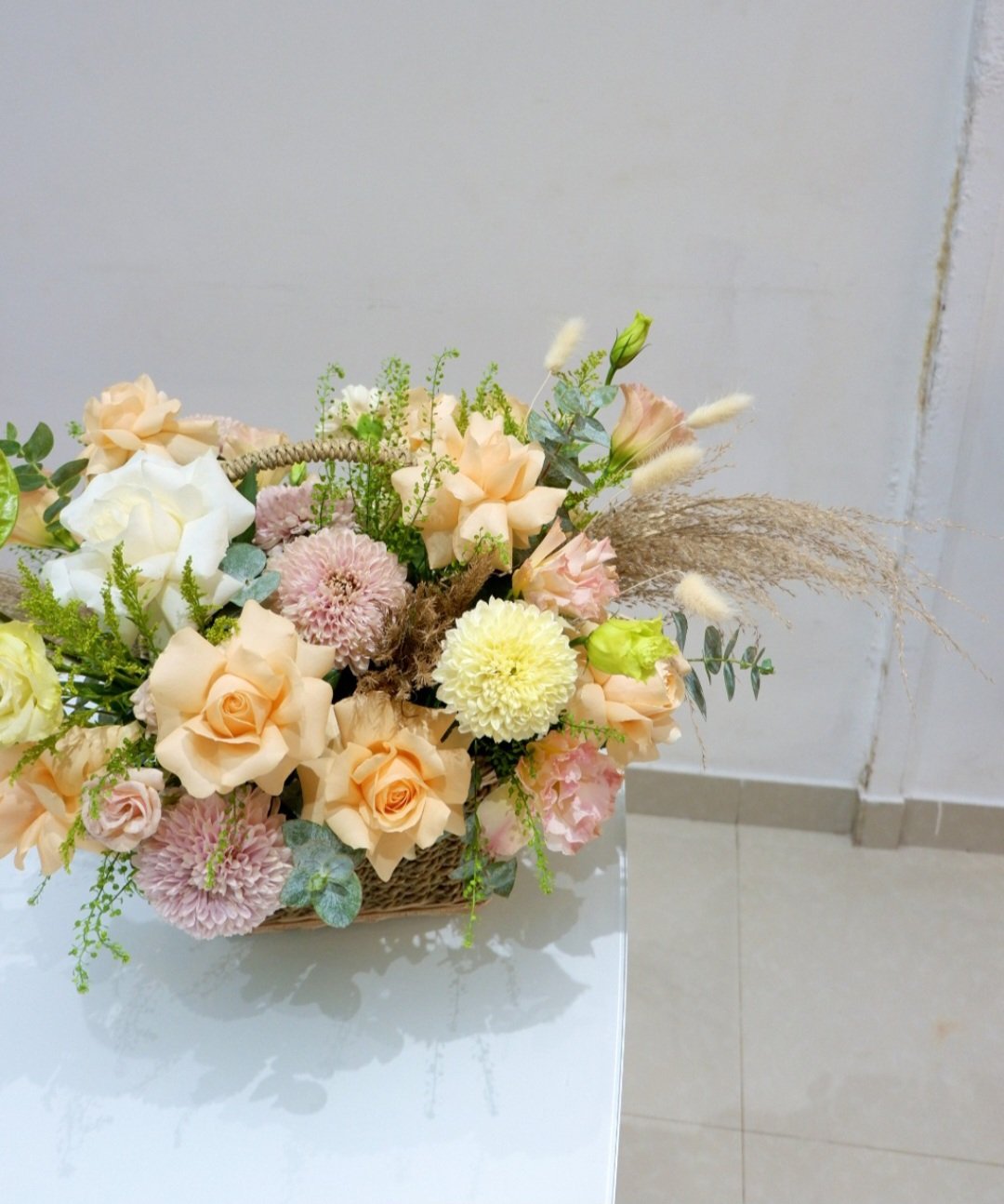 Flower Basket (Choose your colour) - Image 2
