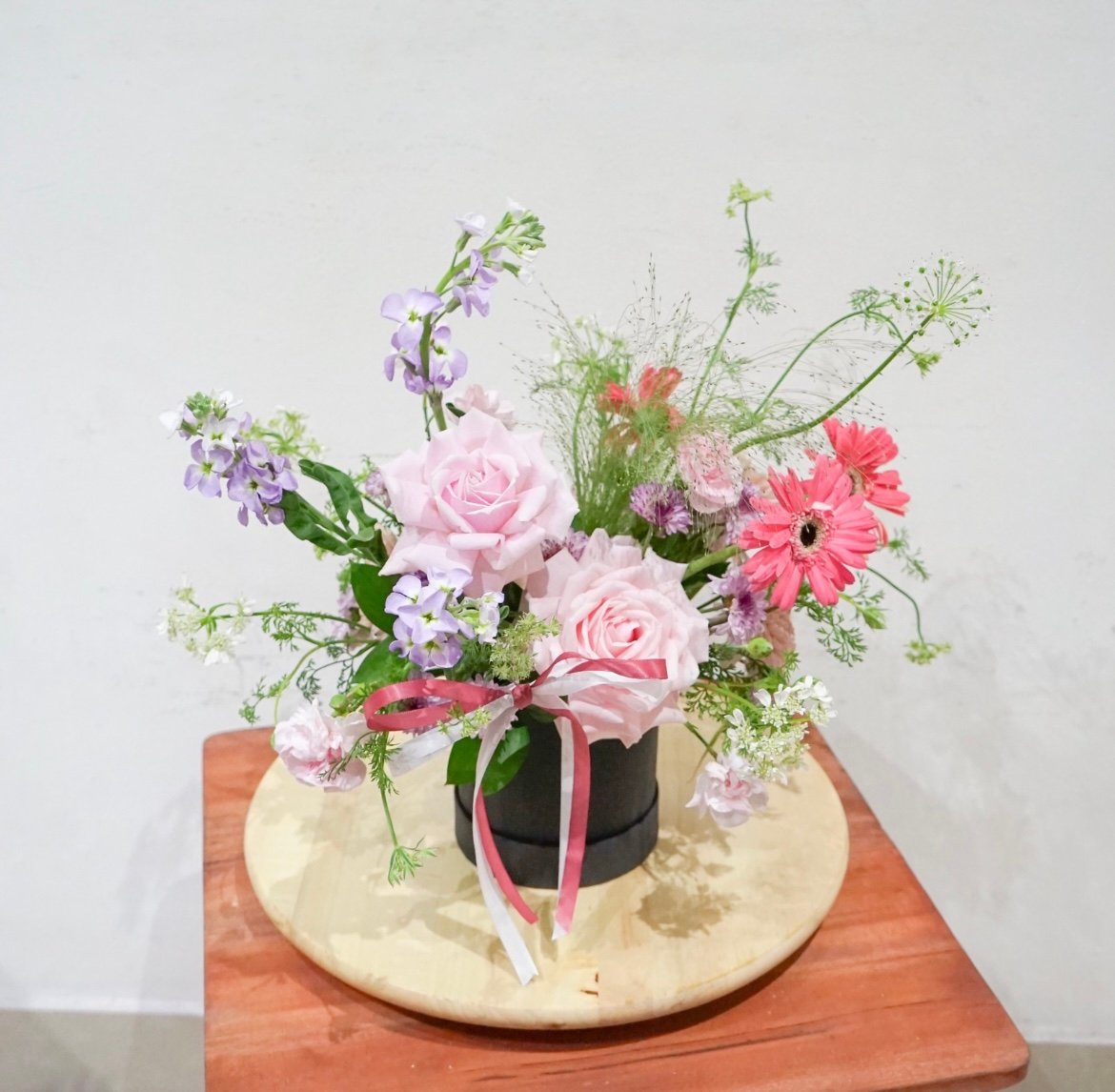 Korean Airy Round Box