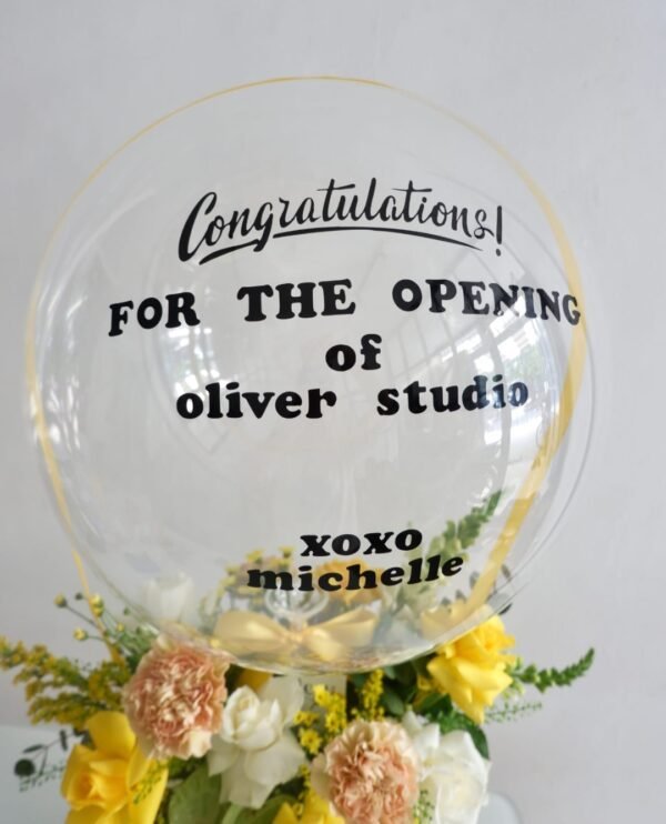 Round Bloombox With Balloon - Image 5