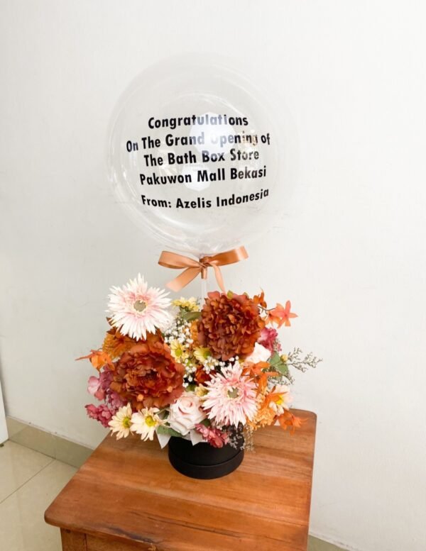 Round Bloombox With Balloon - Image 3